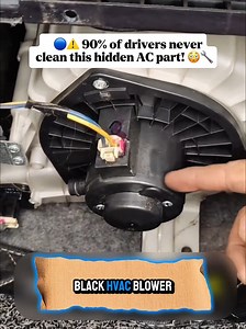 Car AC Smell Fix: Clean the Hidden HVAC Blower Motor