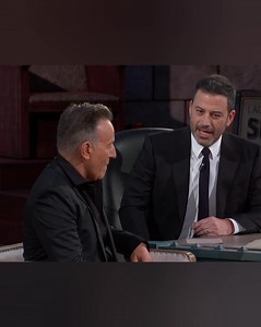 Watch Jimmy Kimmel tell how he became a Bruce Springsteen fan. It's reported that Jimmy Kimmel Live will return to air, and I hope The Boss will promote the Nebraska Box Set on this show 👏. | E Street Nation