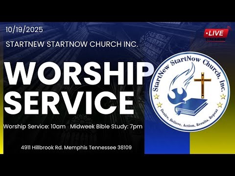 StartNew StartNow Church Inc. 10/19/2025