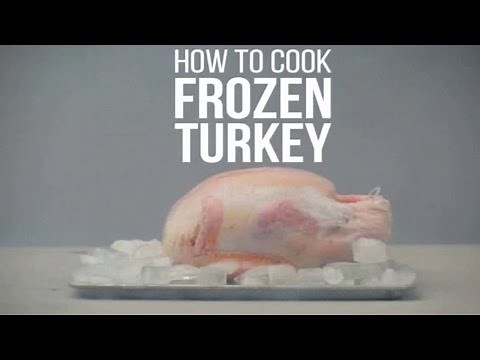Cook Frozen Turkey perfectly | Cooking Frozen Turkey for Thanksgiving | How To Cook a Frozen Turkey