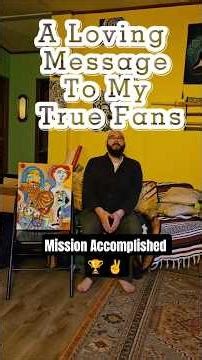 MISSION ACCOMPLISHED. WE DID IT. I am the People's Artist. #artistlife