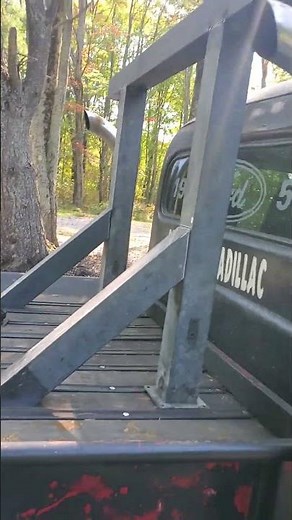 welding and fabricating the frame for the 1951 ford tow truck #grandpasgarage #diy #welding #51ford