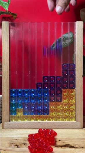 Oddly Satisfying Tetris Gameplay | Colorful Blocks & Calming Clicks