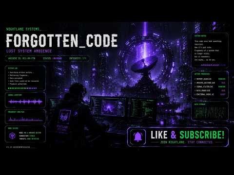 Forgotten Code — Futuristic Network Atmosphere