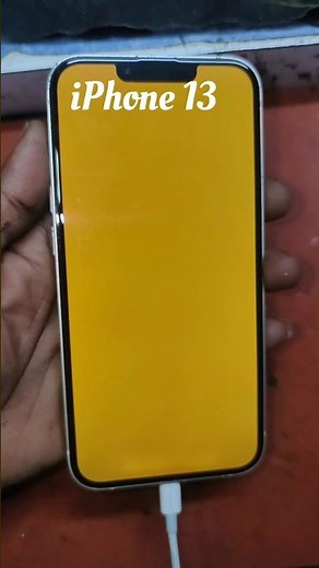 iPhone 13 Yellow Screen Issue | After Update Display Problem