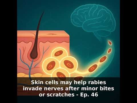 How Rabies Spreads — Skin Cells and Nerve Infection Explained