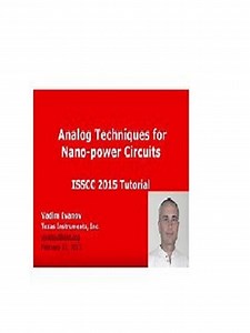 Analog Techniques for Nano power Circuits