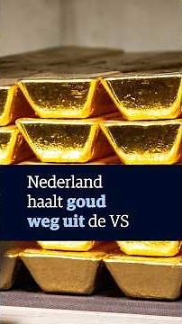 Why the Netherlands is moving its gold out of the US