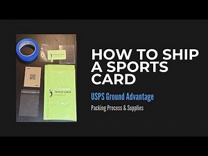How to Ship Sports Cards with USPS Ground Advantage