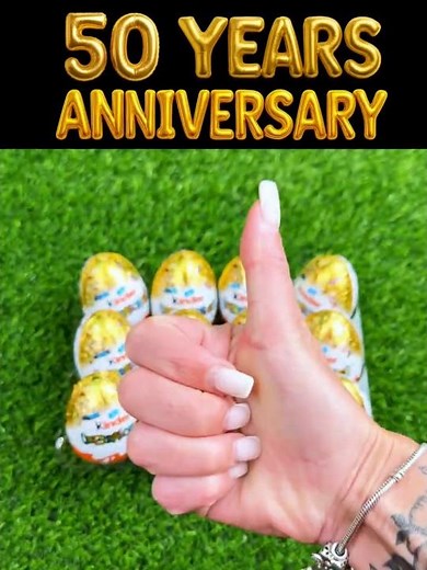 💛 Kinder Surprise Eggs 50 Years Anniversary! ASMR Unboxing!