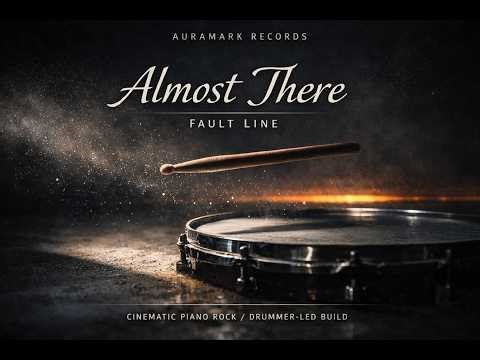 Fault Line — Almost There | Slow-Burn Rock • Drummer-Led Build 🔥