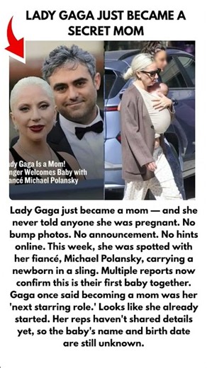 Lady Gaga Baby: Singer Welcomes First Child With #MichaelPolansky
