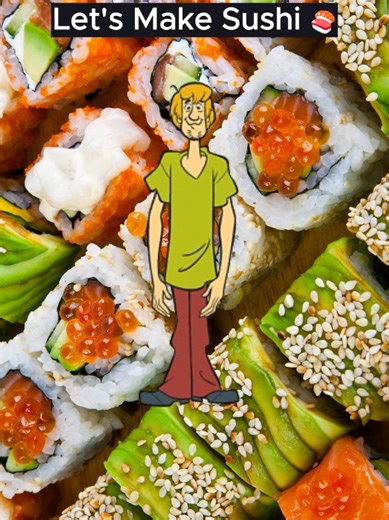 Make Sushi at Home with Shaggy's Fun Recipe