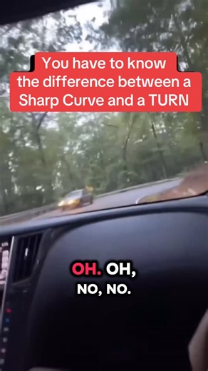 Korey L Batey | You have to slow the vehicle down when you’re going around sharp curves #DrivingTips #DriverEducation #DrivingSchool #MRRoadReady #safedriving | Instagram