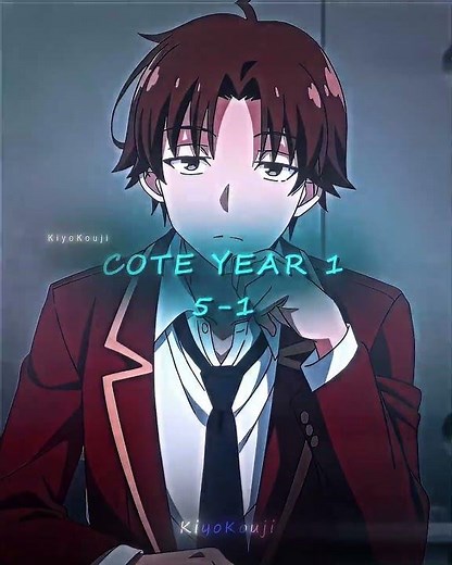 Classroom of the Elite Year 1 vs Year 2