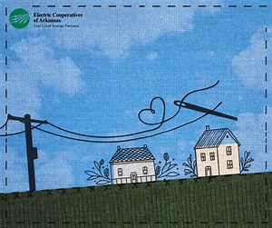Since 1937 when the first electric cooperative lines were erected, the Electric Cooperatives of Arkansas have been intricately woven through the hearts of our communities, serving as essential threads in the fabric of our history. Each thread, each line, strengthens the ties that bind us. Learn more about our history at https://aecc.com/about-us/our-story/. | Electric Cooperatives of Arkansas