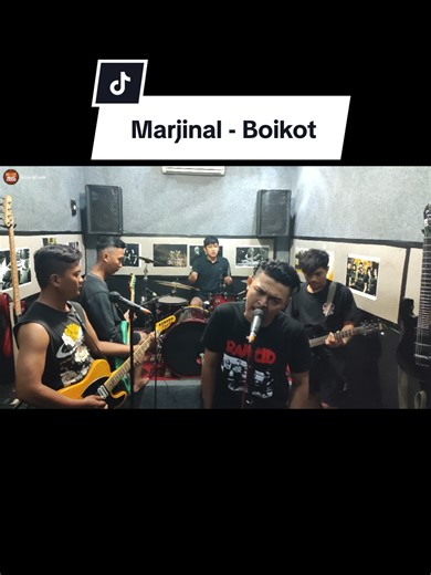 Marjinal - Boikot Live Studio Cover Performance