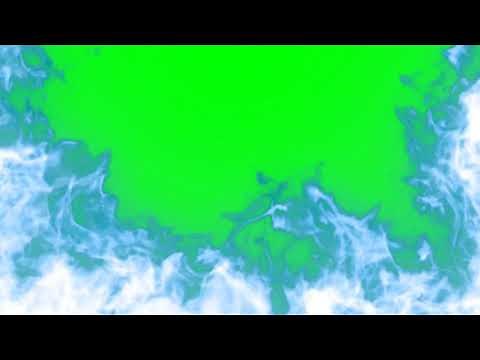 Green Screen and Black Screen Blue Fire / Ghost Fire video effects