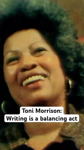 Toni Morrison on balancing writing & motherhood | ALL ARTS TV