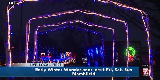 Rotary Winter Wonderland in Marshfield to hold “pop-up” light show