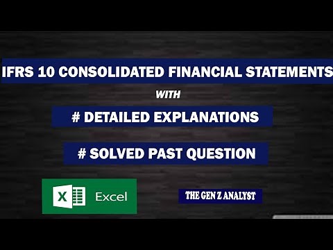 IFRS 10: Consolidated Statement of Financial Position (Complex Groups) | Exam Example