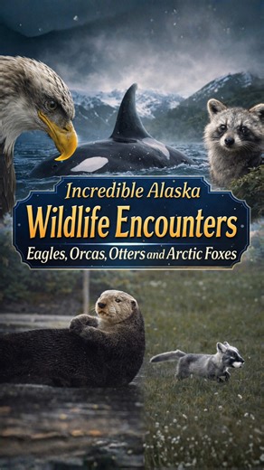 Incredible Alaska wildlife encounters eagles, orcas, otters and Arctic foxes