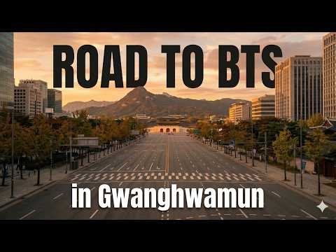 BTS Comeback at Gwanghwamun — Walk With Me from Exit 7 🇰🇷