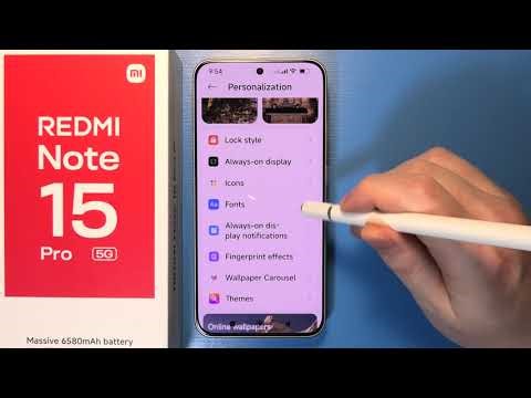 Redmi Note 15 Pro 5G - How To Disable Edge Light Notifications