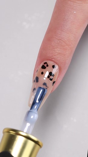 Ombre Leopard Print Nail Art Tutorial