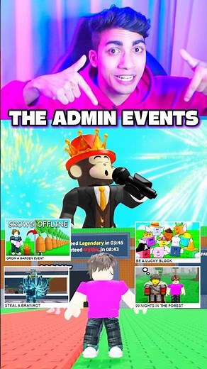 ALL ADMIN EVENT TIMING ON ROBLOX 😱