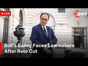 BoE’s Andrew Bailey Speaks to Lawmakers After Narrow Rate Cut Decision | Bank of England 2025 | AC1E
