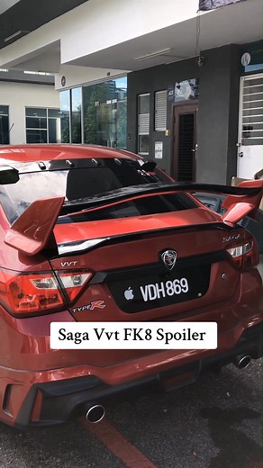 Custom Proton Saga Vvt FK8 Spoiler - Upgrade Your Ride Today!