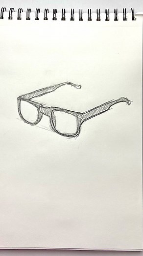 How to Draw Glasses Tutorial