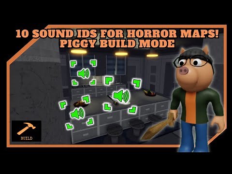 🔊 | 10 Horror Sound IDs For Your Builds! | Piggy: Build Mode