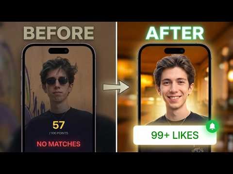 This AI Trick Got Me 99+ Tinder Likes Daily - (4K Likes from Girls?) SECRET!