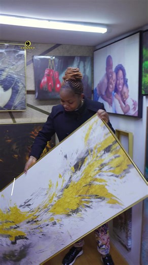 Get Your 150x75 Gold Frame Art Ready for Installation