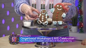 Gingerbread Workshops & NYE Plans For Kids At Thinkery