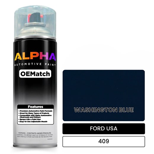 FORD USA WASHINGTON BLUE 409 | OEMatch Automotive Spraycan