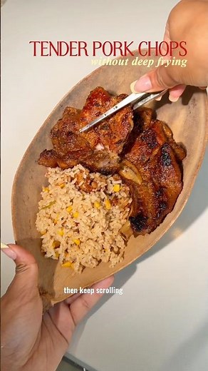 Slow cooked pork chops Dominican style 😍🇩🇴 #dominicanfood #food