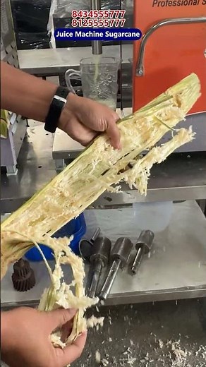 Sugarcane juice maker machine