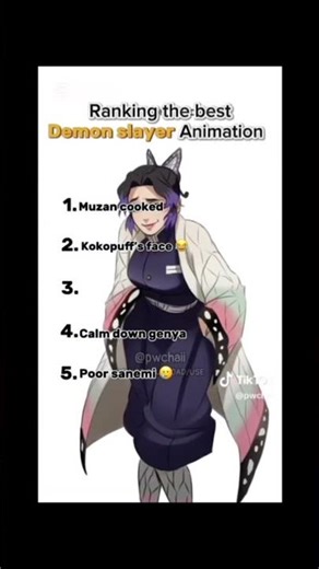 ranking the best demon slayer animation ✨🤞