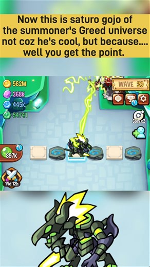 Beating Joint Revenge Nightmare with Dirvy | Summoner's Greed #shorts #summonersgreed #grinnn