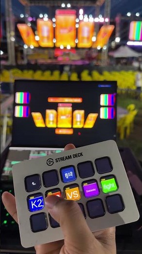 Stream deck Button Mapping with Resolume Arena🇰🇭🥰🔥