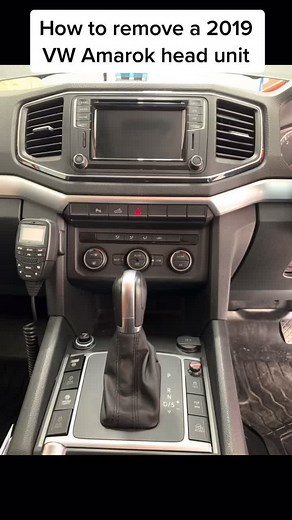 Step-by-Step Guide: Removing the Head Unit from a 2019 VW Amarok