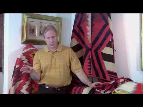 Native American Indian Rugs and Blankets, how to recognize an old Navajo Blanket