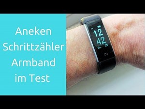 Aneken Schrittzähler Uhr Test