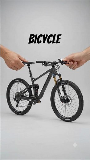 Hyper-Realistic Mini Mountain Bicycle Assembly 🚴 | Satisfying Factory Build in 8K ASMR