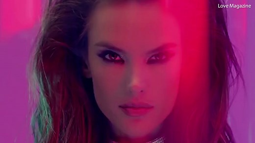 Alessandra Ambrosio stars in LOVE magazine advent photoshoot
