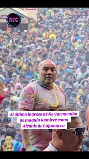 Último ingreso de Ño Carnavalón como Alcalde de Cajamarca