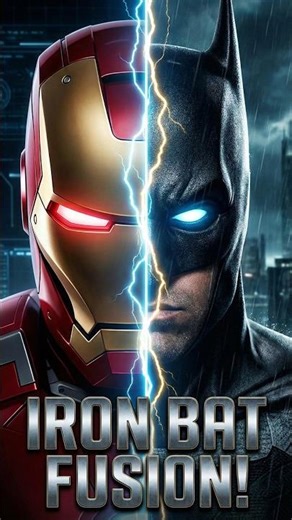 Superhero Fusions You NEVER Expected! (Iron Bat & More) #shorts